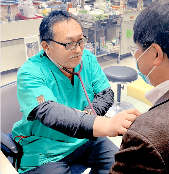 中條院長 診察の様子